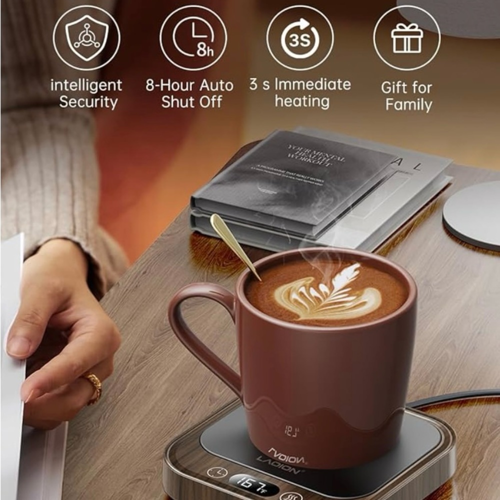 New Coffee ☕️Warmer! 🙌🏻👏🏻👏🏻👏🏻🥰☕️☕️☕️